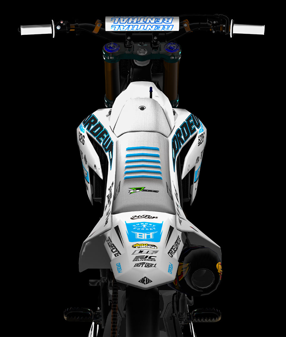 (Limited) A1 White Yamaha Mx Simulator Bike