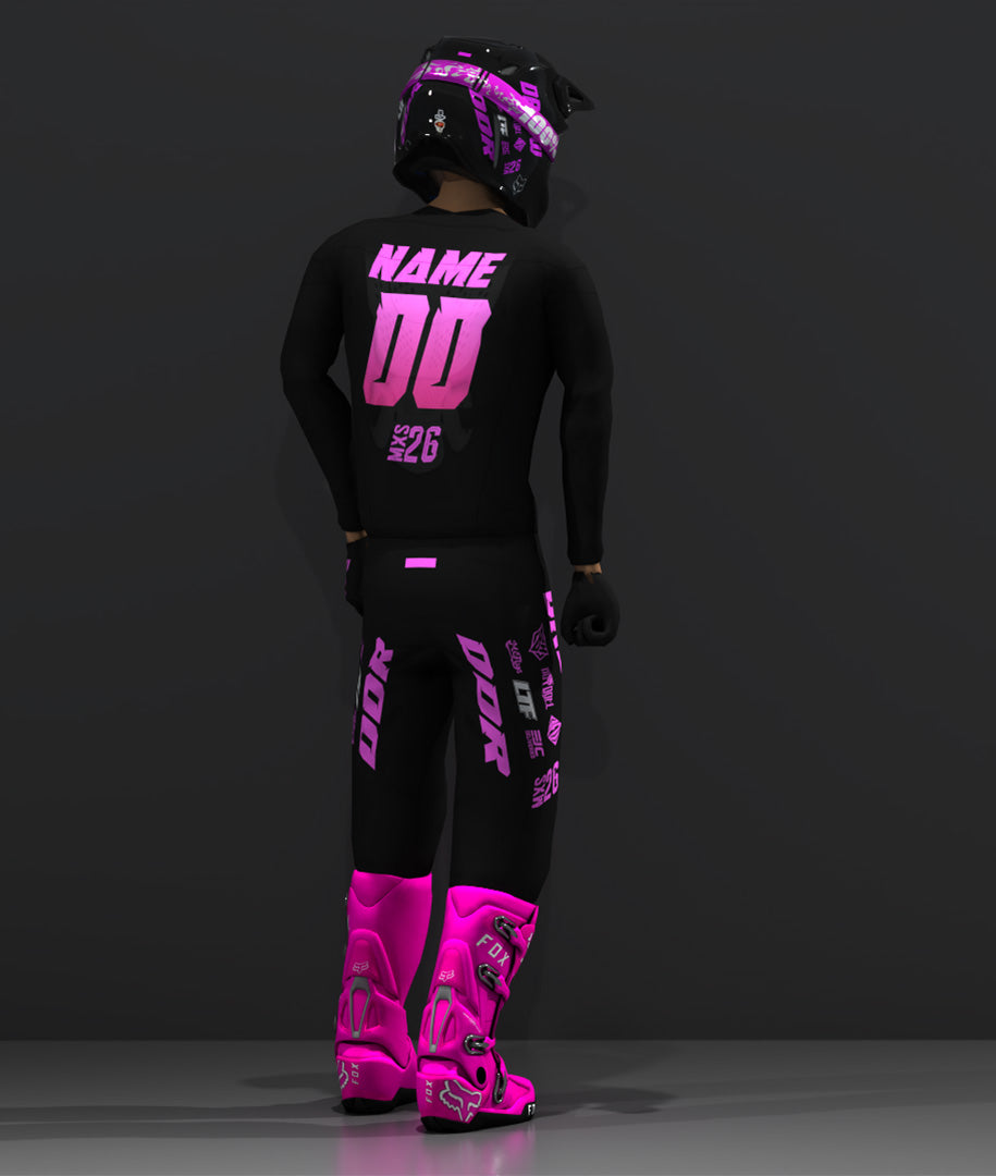 Breast Cancer Awareness Mx Simulator Gearset