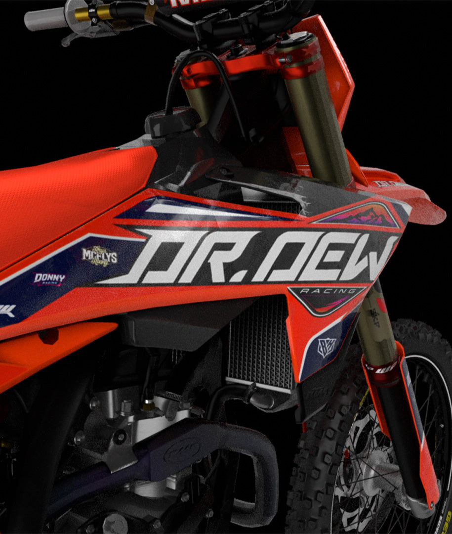 Dew Racing KTM Mx Simulator Bike