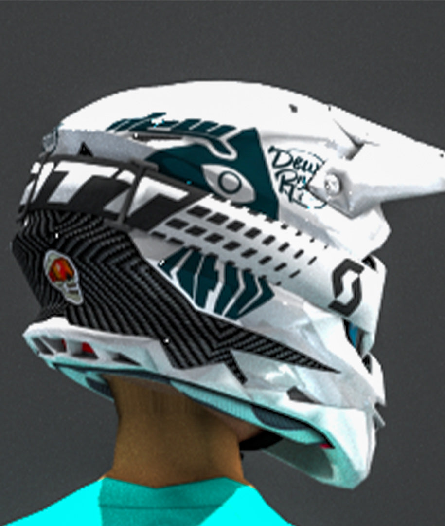 MXS25 Nationals Shoei Mx Simulator Helmets