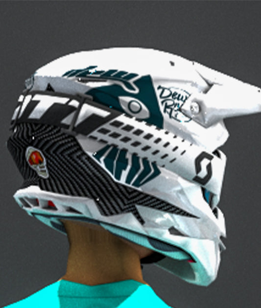 MXS25 Nationals Shoei Mx Simulator Helmets