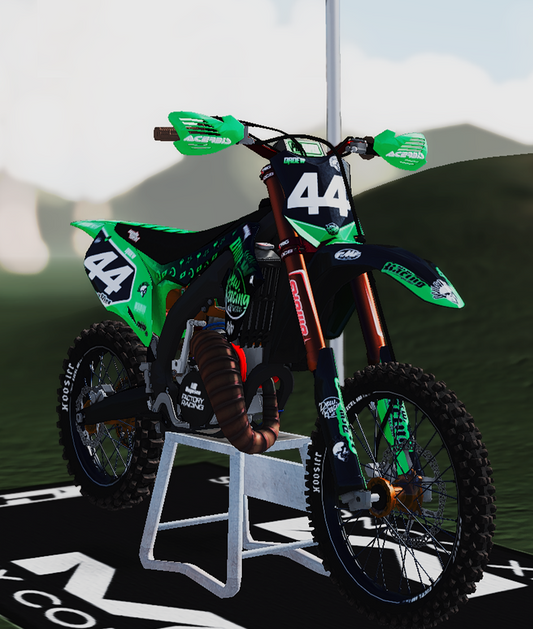 2-Stroke Kawasaki Mx Simulator Bike