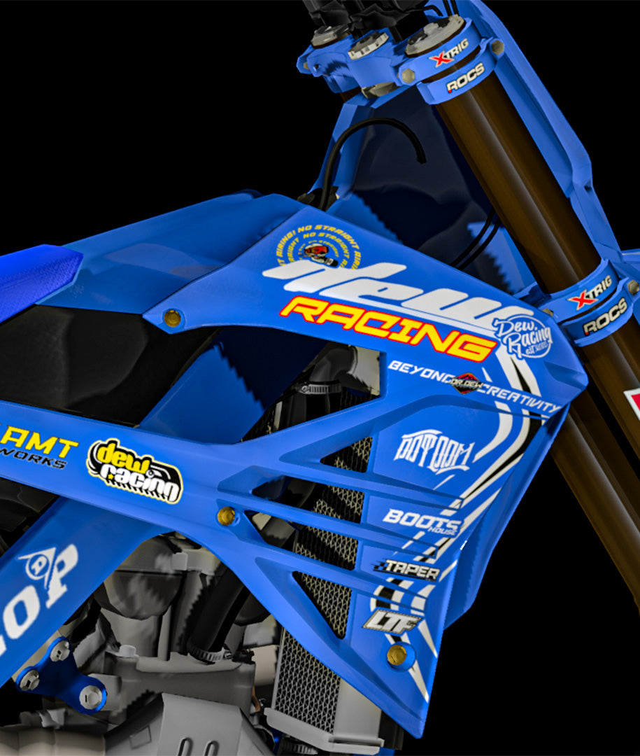 Dew Racing TM Mx Simulator Bike