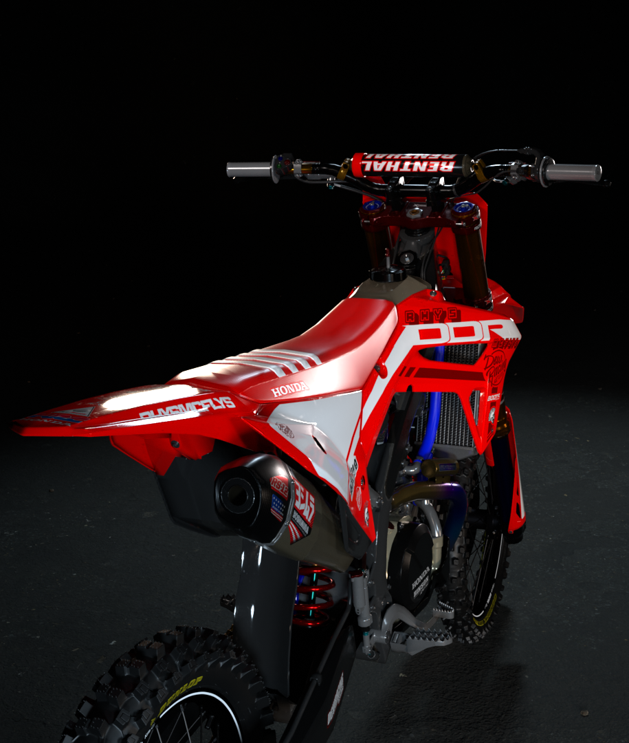 Dew Racing Honda Mx Simulator Bike