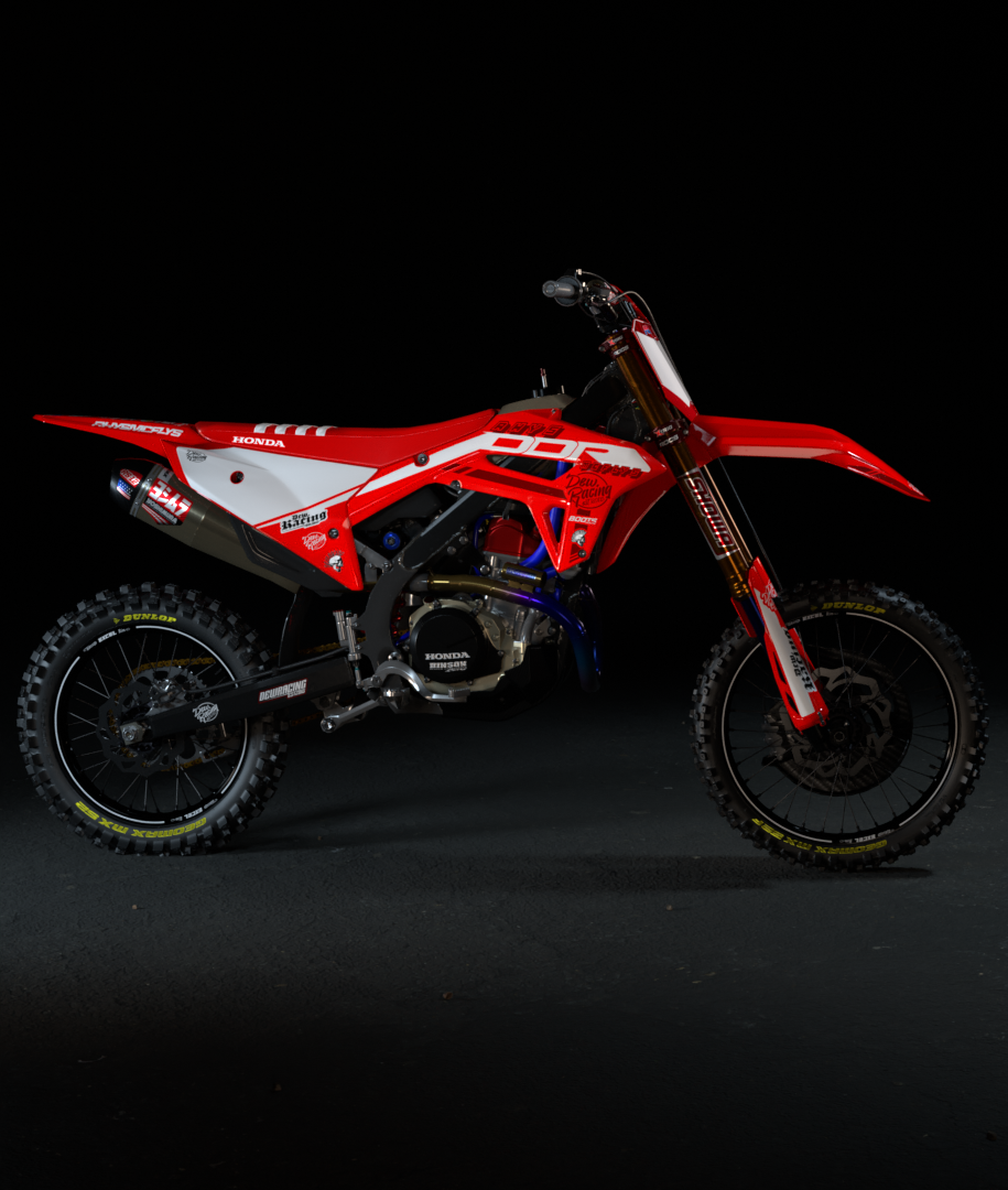 Dew Racing Honda Mx Simulator Bike