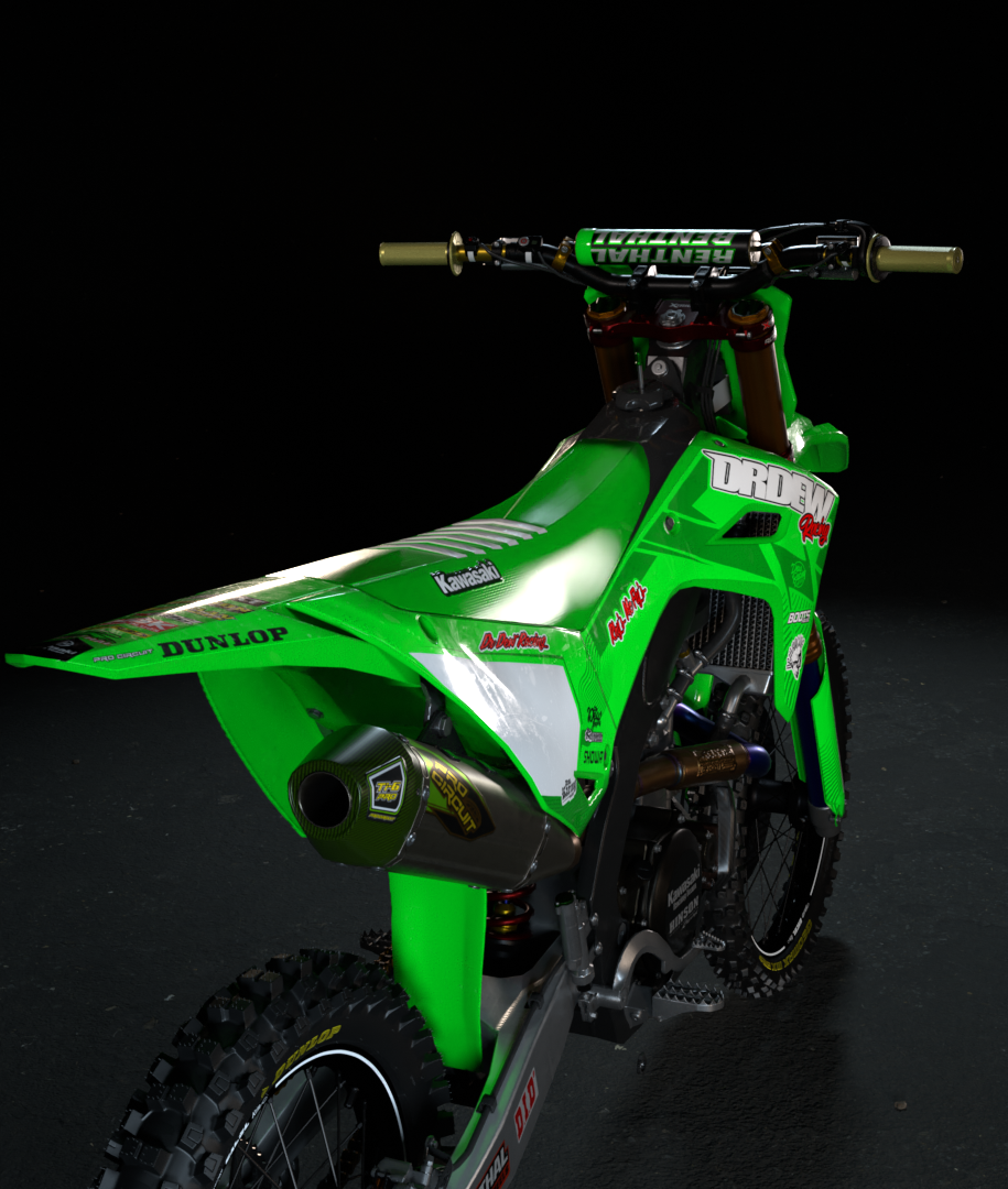 Dew Racing Kawi Mx Simulator Bike