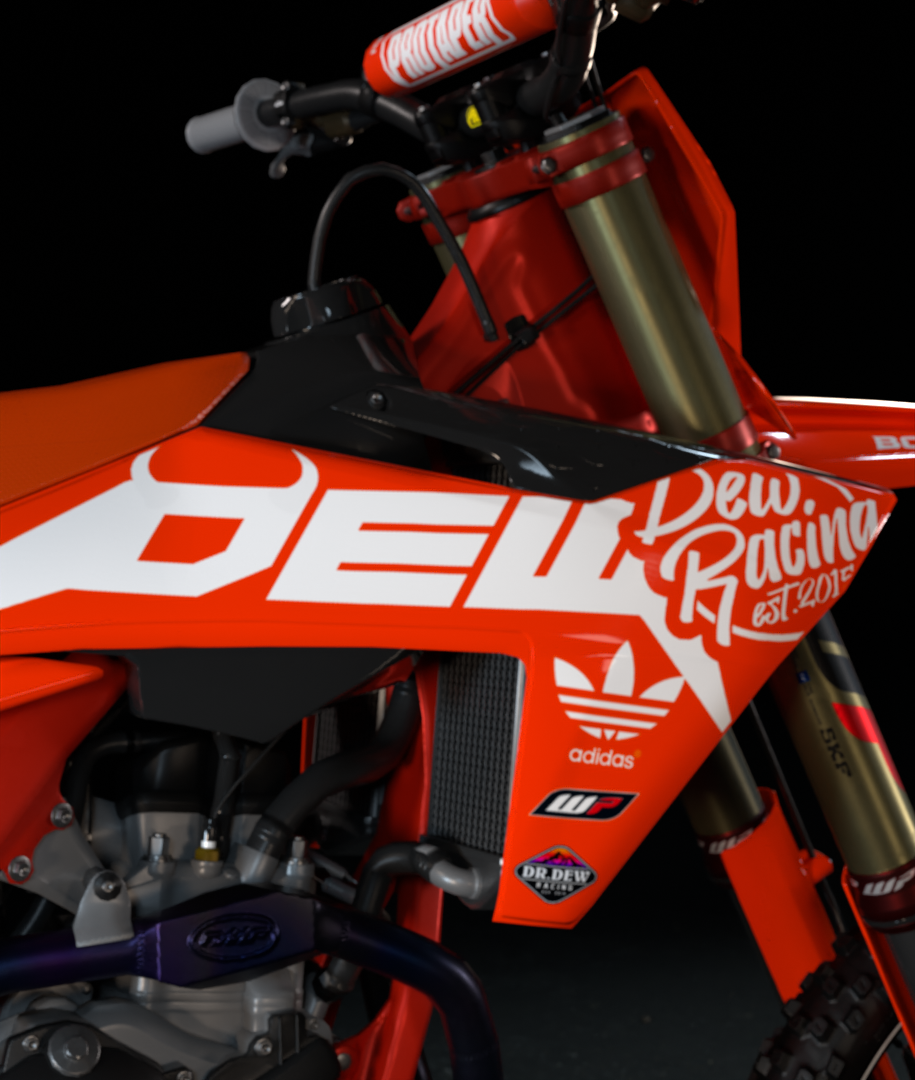 Devilish KTM Mx Simulator Bike