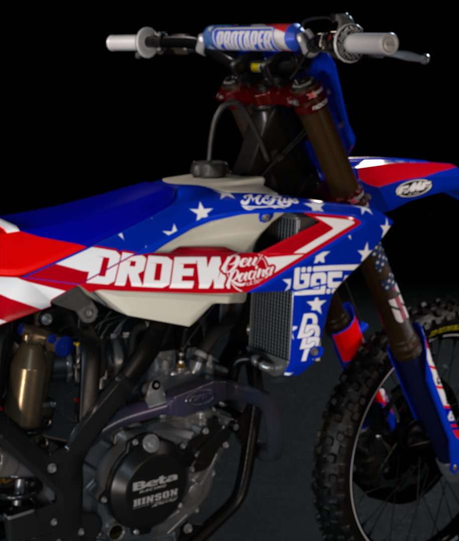 Red Bud Beta Mx Simulator Bike