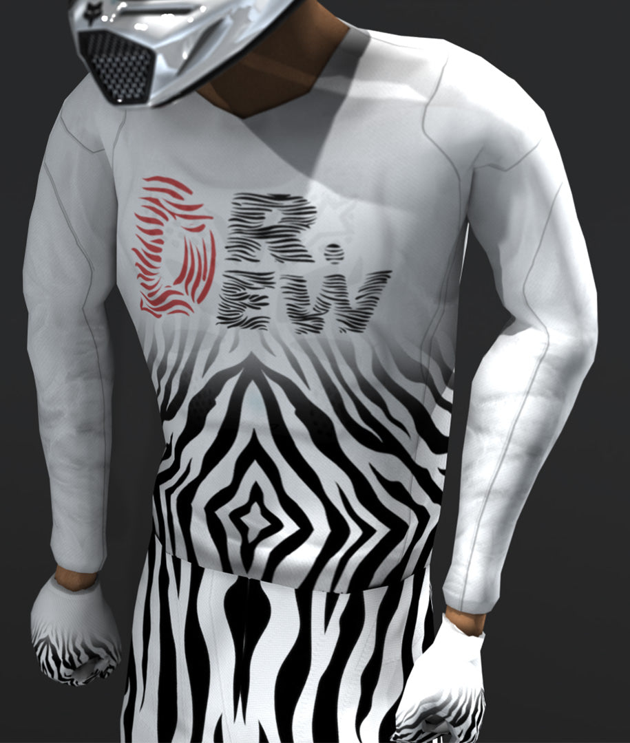 (Limited) A1 Zebra Print Mx Simulator Gearset