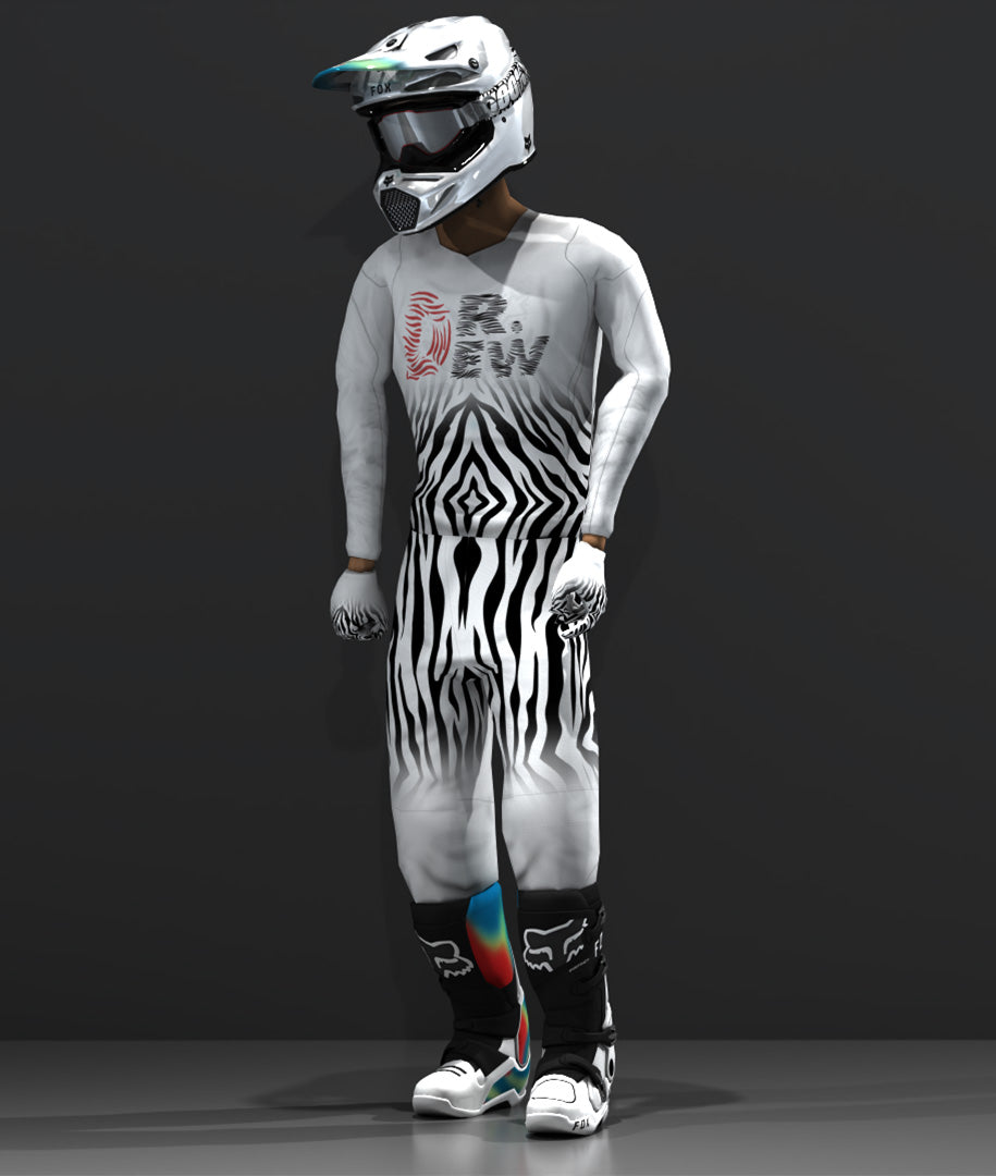 (Limited) A1 Zebra Print Mx Simulator Gearset