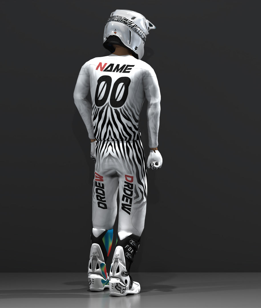 (Limited) A1 Zebra Print Mx Simulator Gearset