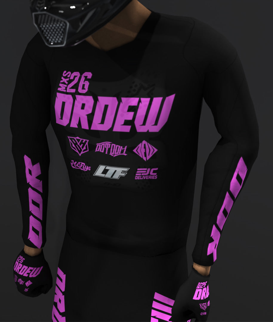 Breast Cancer Awareness Mx Simulator Gearset