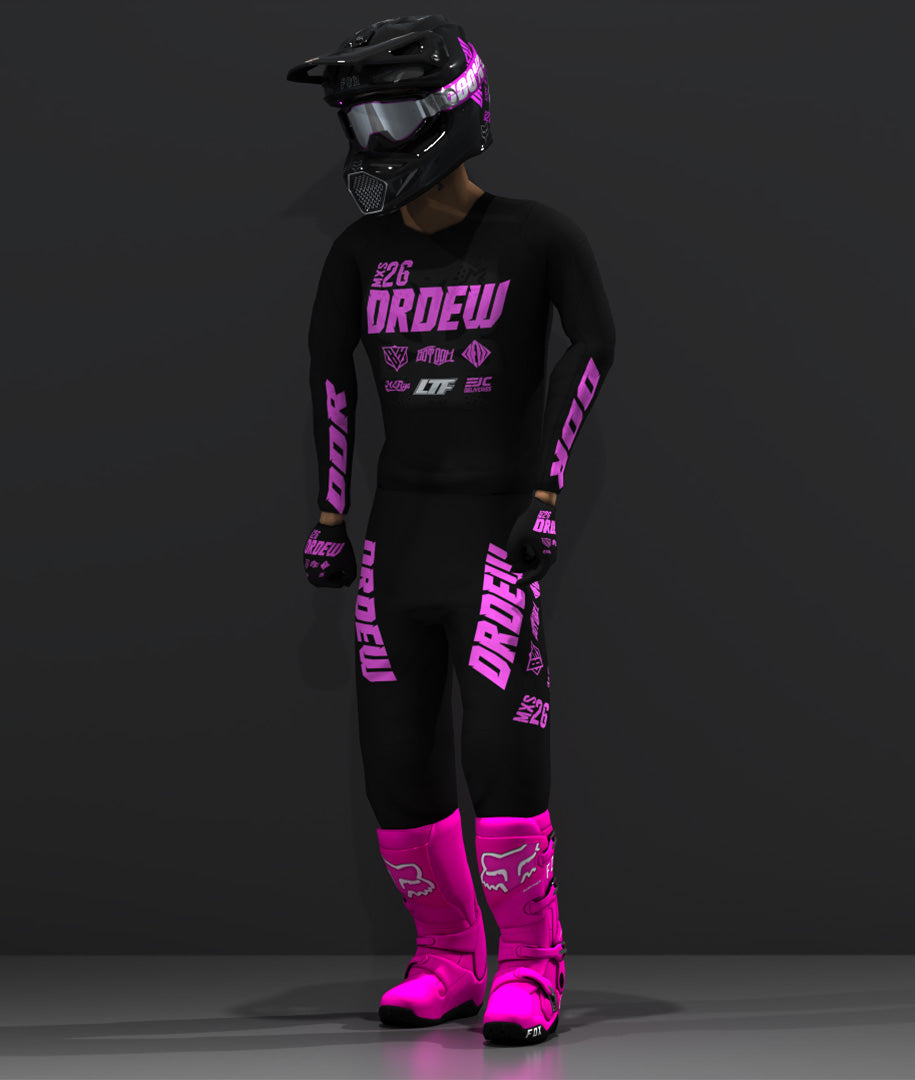 Breast Cancer Awareness Mx Simulator Gearset