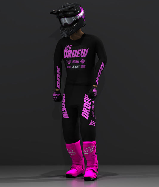 Breast Cancer Awareness Mx Simulator Gearset