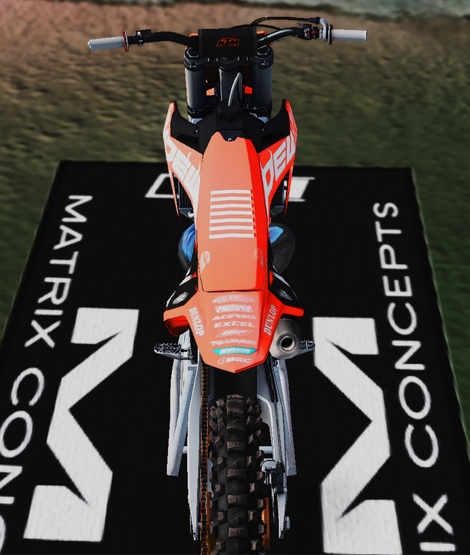 2-Stroke KTM Mx Simulator Bike