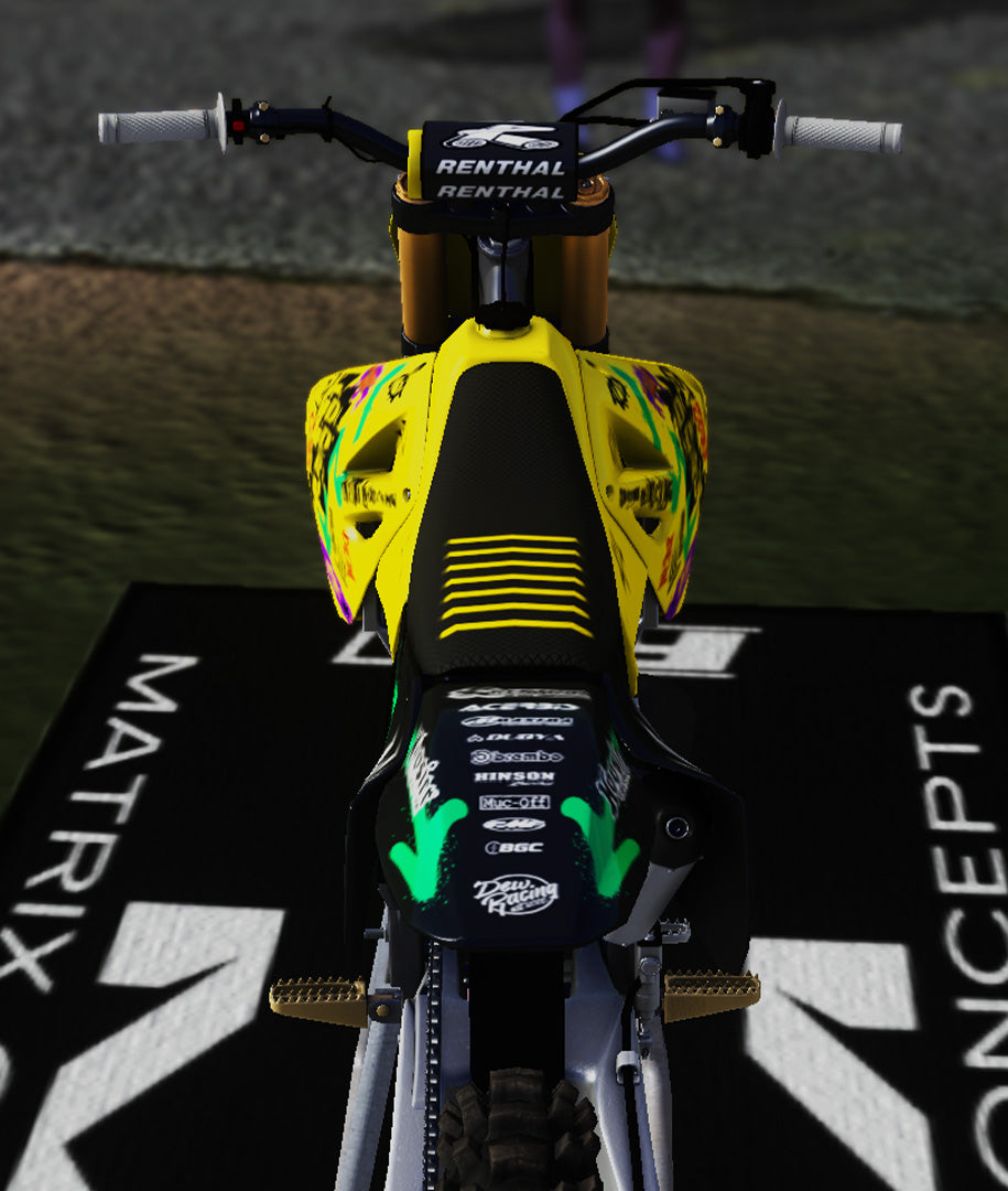 2-Stroke 2003 Suzuki Mx Simulator Bike