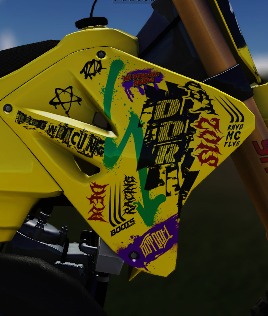 2-Stroke 2003 Suzuki Mx Simulator Bike