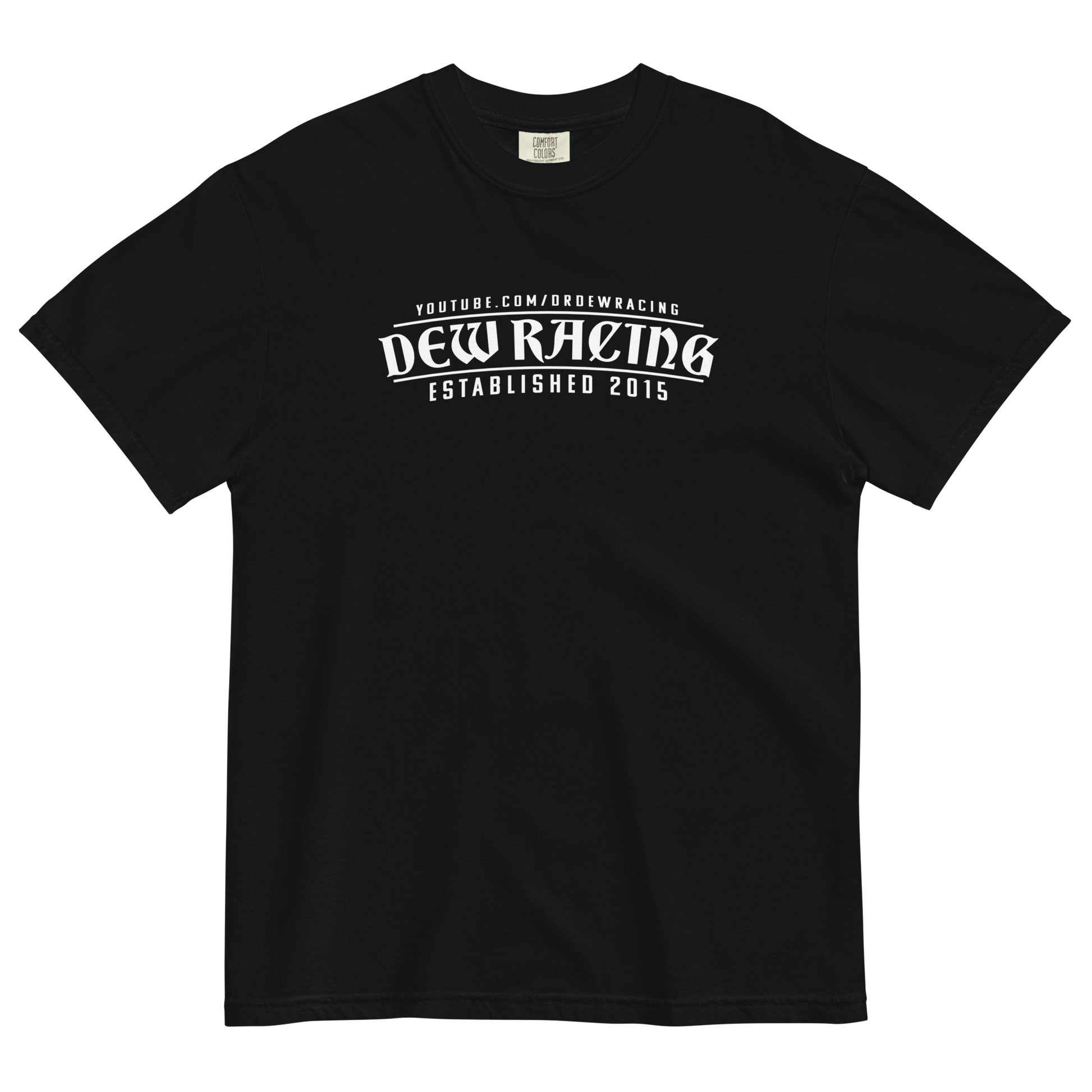 Dew Racing Screamin' Tee Black & Navy – drdewracing